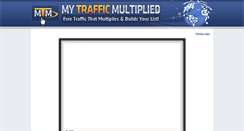 Desktop Screenshot of mytrafficmultiplied.com