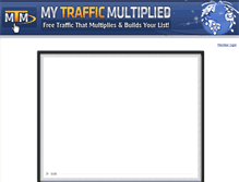 Tablet Screenshot of mytrafficmultiplied.com